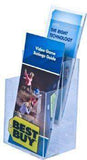 LHF-S502: Clear Acrylic 2-Tier Brochure Holder for 4.5w Literature:
