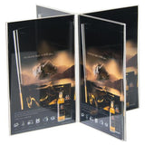 LHG-46E: 4w x 6h Four-Panel, Eight-Sided Table Tent/Sign Holder