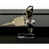 SBAD-695-H: Acrylic Locking Ballot/Suggestion Box w/Header