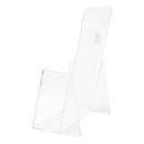 LHF-K200: Slant back/wall mount tri-fold brochure holder with hanger